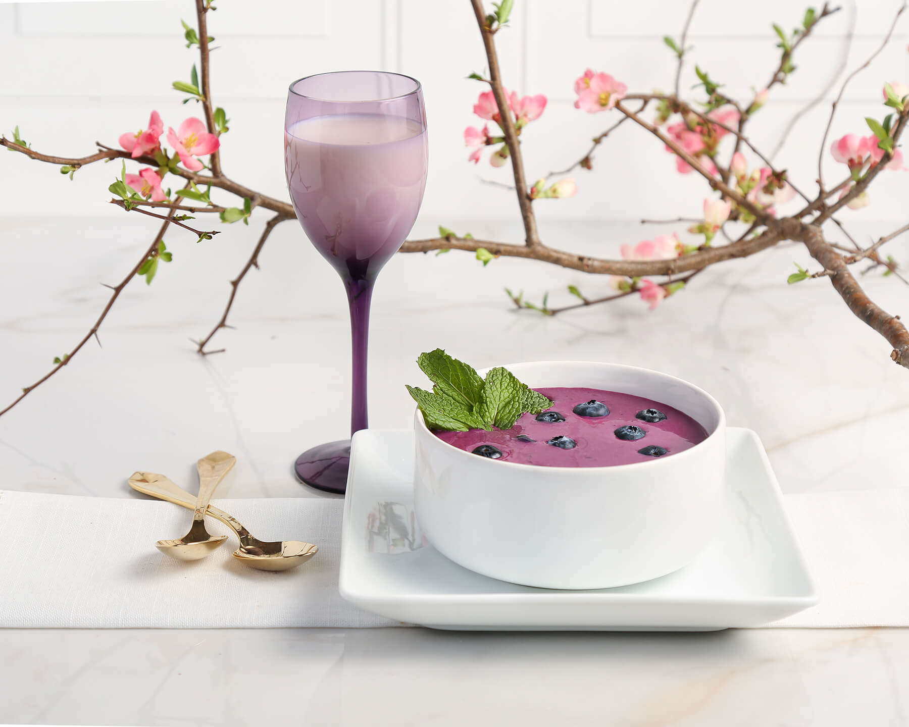 Chilled Blueberry Bisque