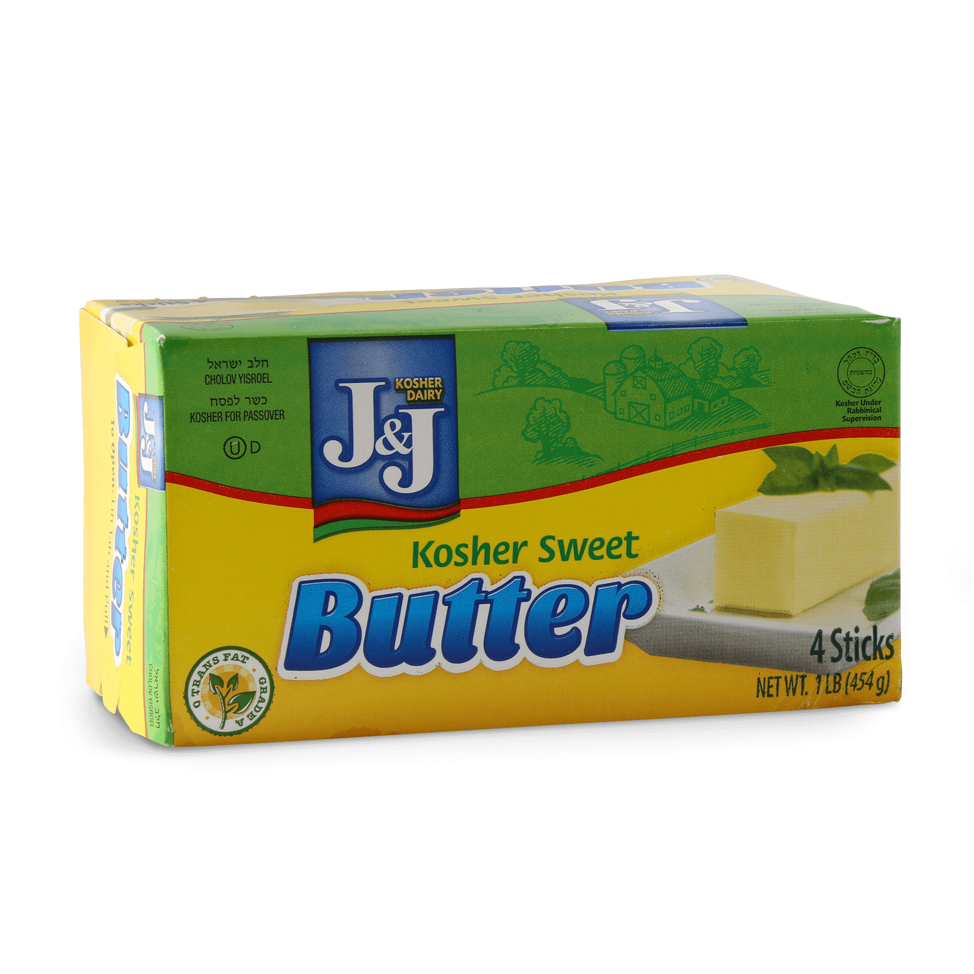 Stick Butter ¼'s 4pk, 1 Lb. - J&J Dairy